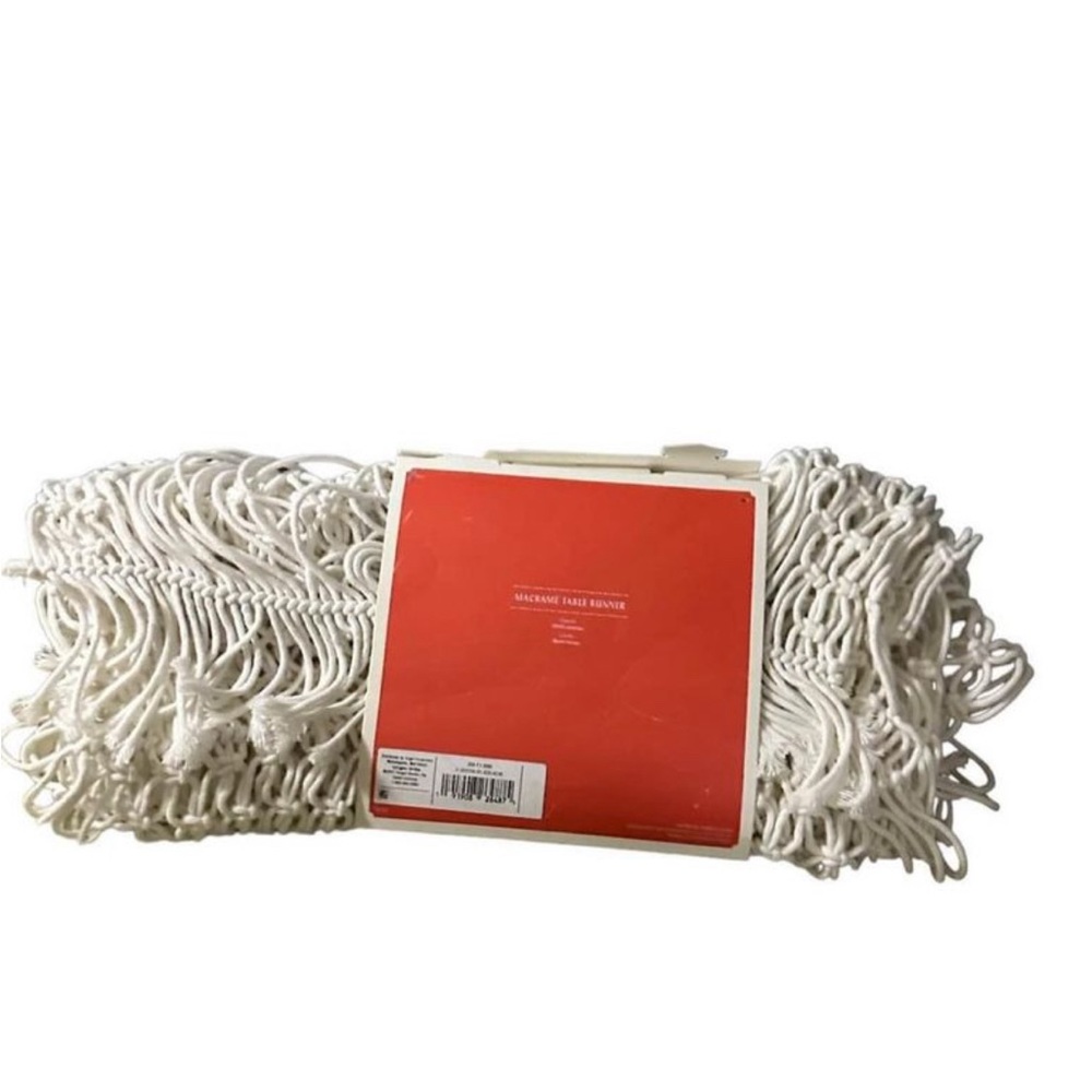Opalhouse Macrame Table Runner